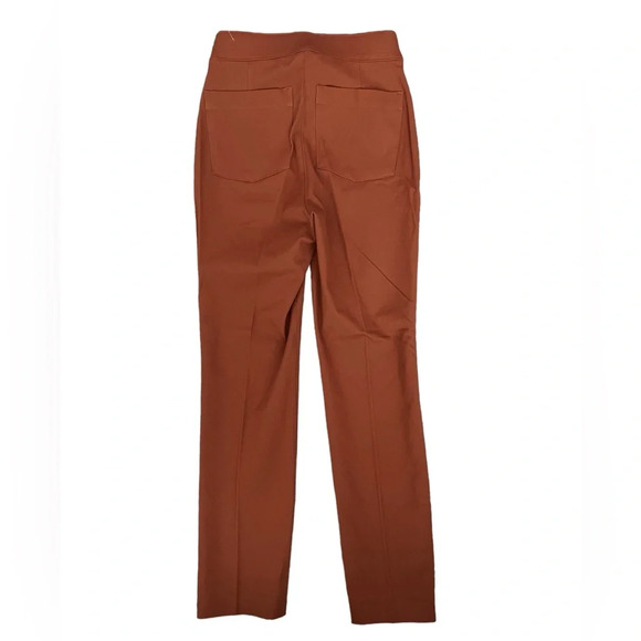 Spanx On The Go Women’s Ankle Slim Straight Stretch Bronze Glow Pant Size LP - Picture 7 of 8